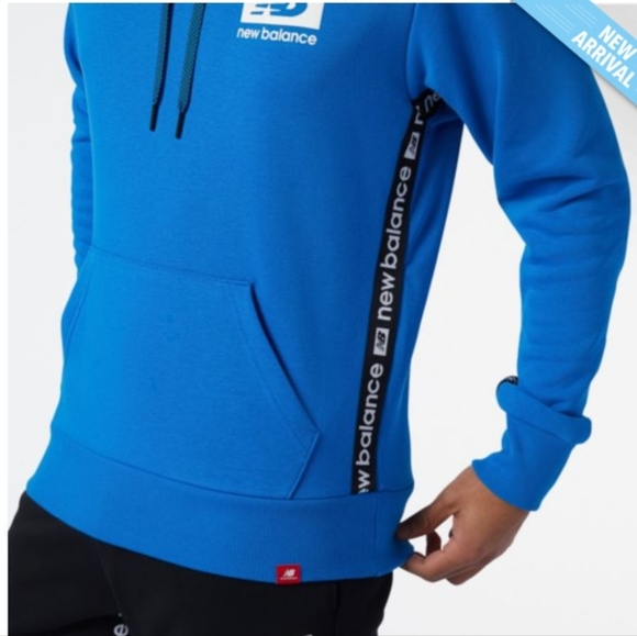 Men's NB Essentials HoodieMEN'S CASUAL CLOTHING LONG SLEEVE - Picture 4 of 4